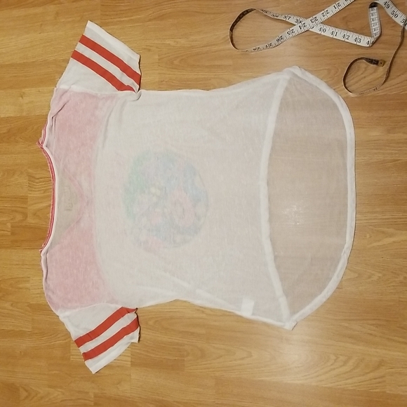 💥3/$10💥 Marvel/Avengers Hi-Lo Football Burnout Tee - Picture 8 of 8